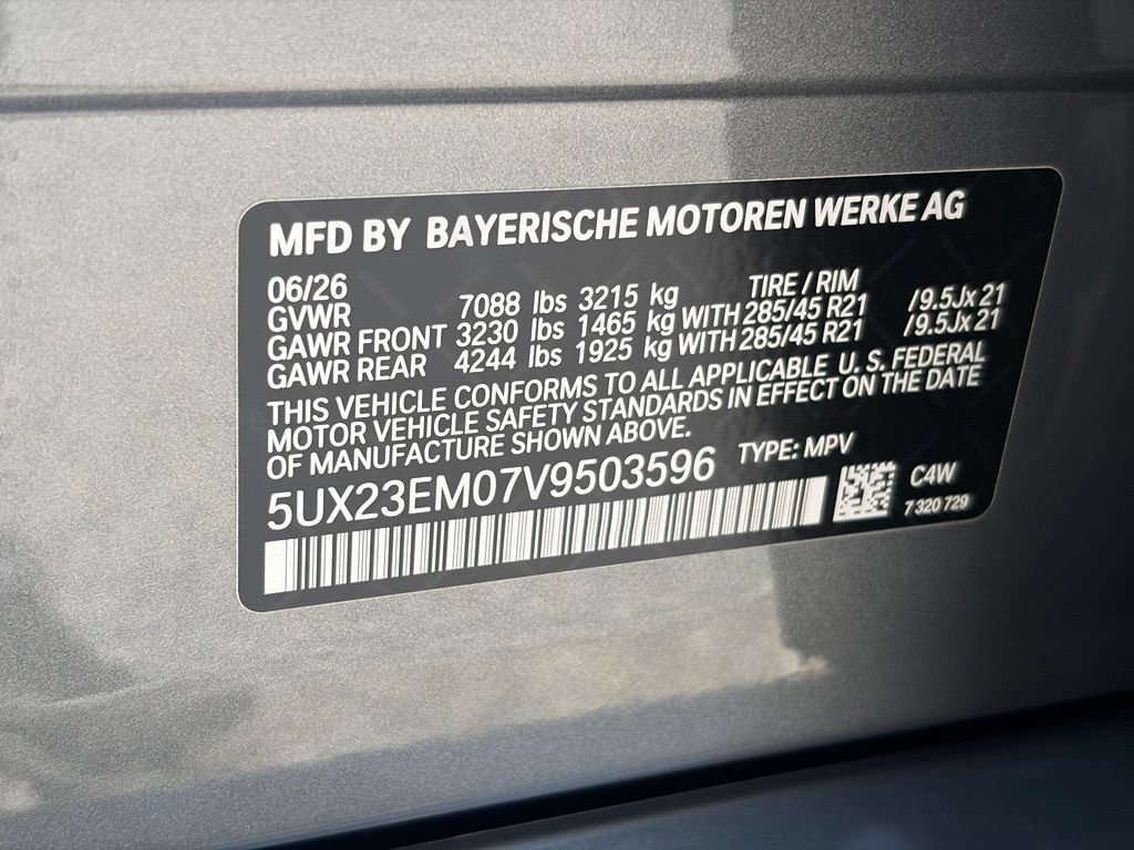 New 2027 BMW X7 xDrive40i w/ M Sport Package AWD/4WD image 24
