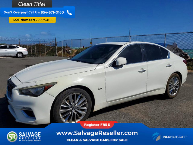 Used 2018 INFINITI Q50 Luxe