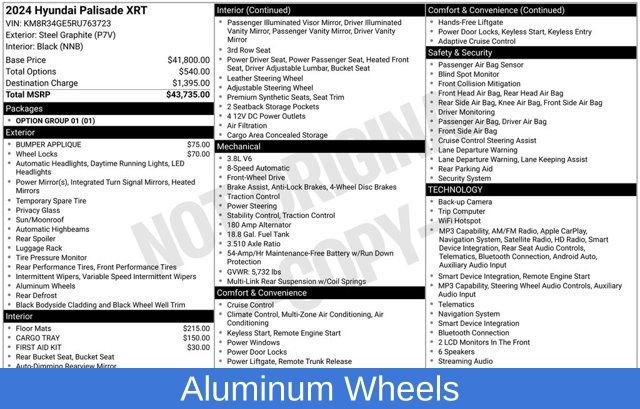 Used 2024 Hyundai Palisade XRT FWD image 3