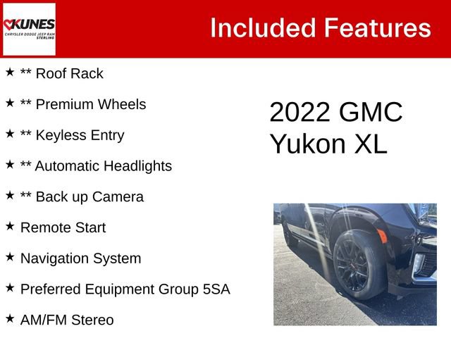 Used 2022 GMC Yukon XL Denali AWD/4WD image 5