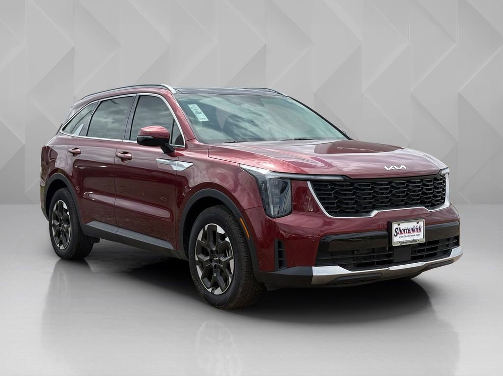 Certified 2025 Kia Sorento S w/ Panoramic Sunroof Package FWD image 3