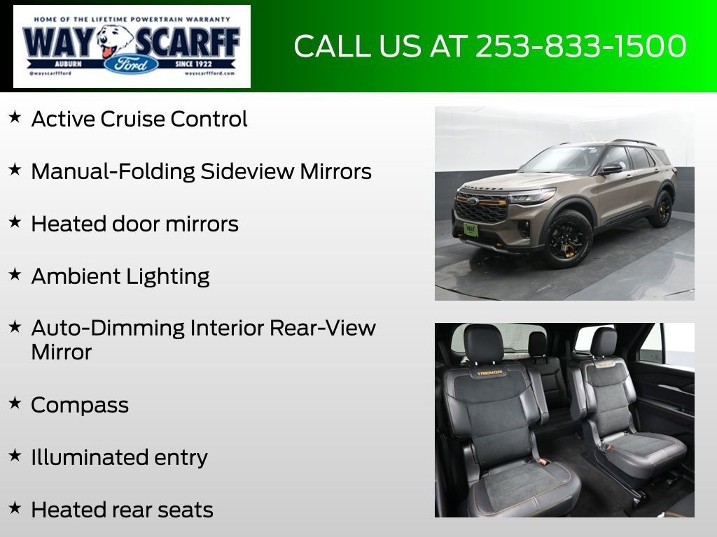 New 2026 Ford Explorer Tremor w/ Tremor Convenience Package image 25