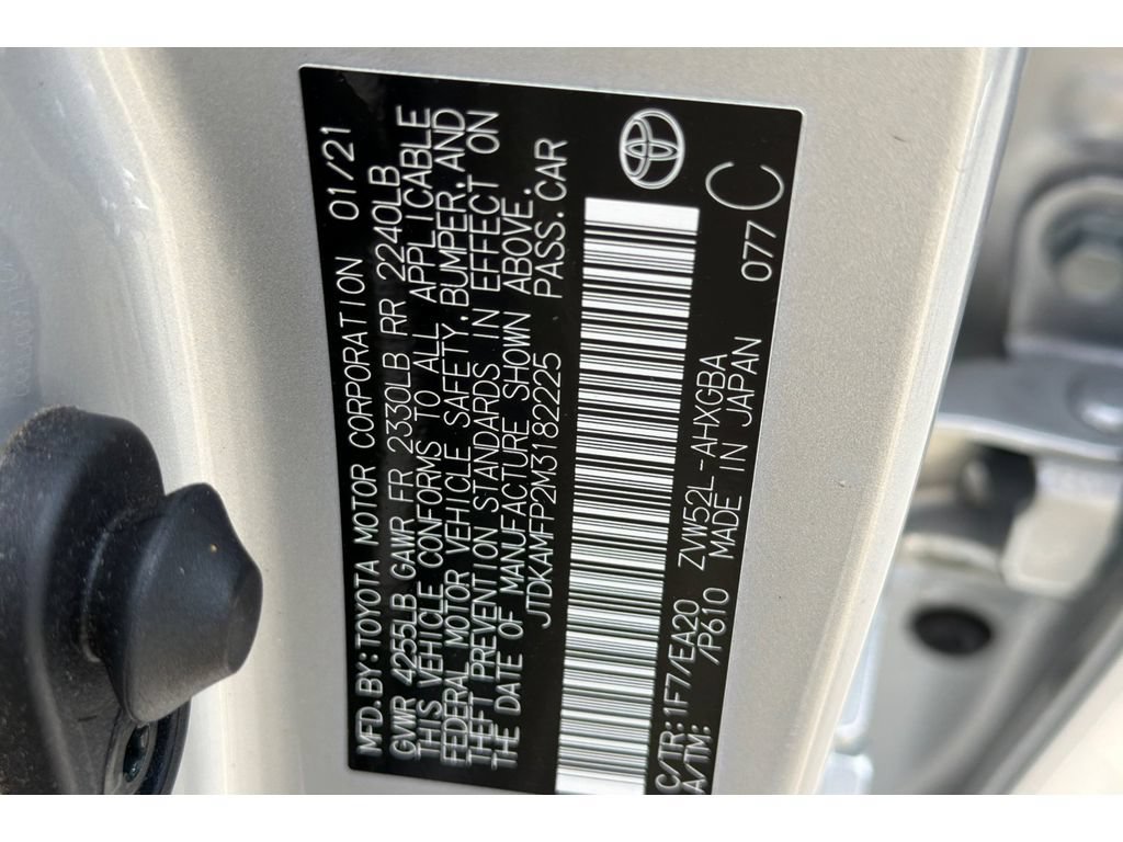 Certified 2021 Toyota Prius Prime Limited FWD image 33