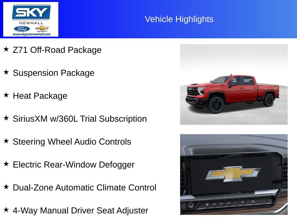 New 2025 Chevrolet Silverado 2500 LT w/ Trail Boss Package image 26