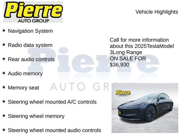 Used 2025 Tesla Model 3 Long Range image 7