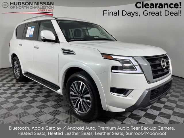 Used 2024 Nissan Armada SL w/ Captain's Chairs Package RWD image 1