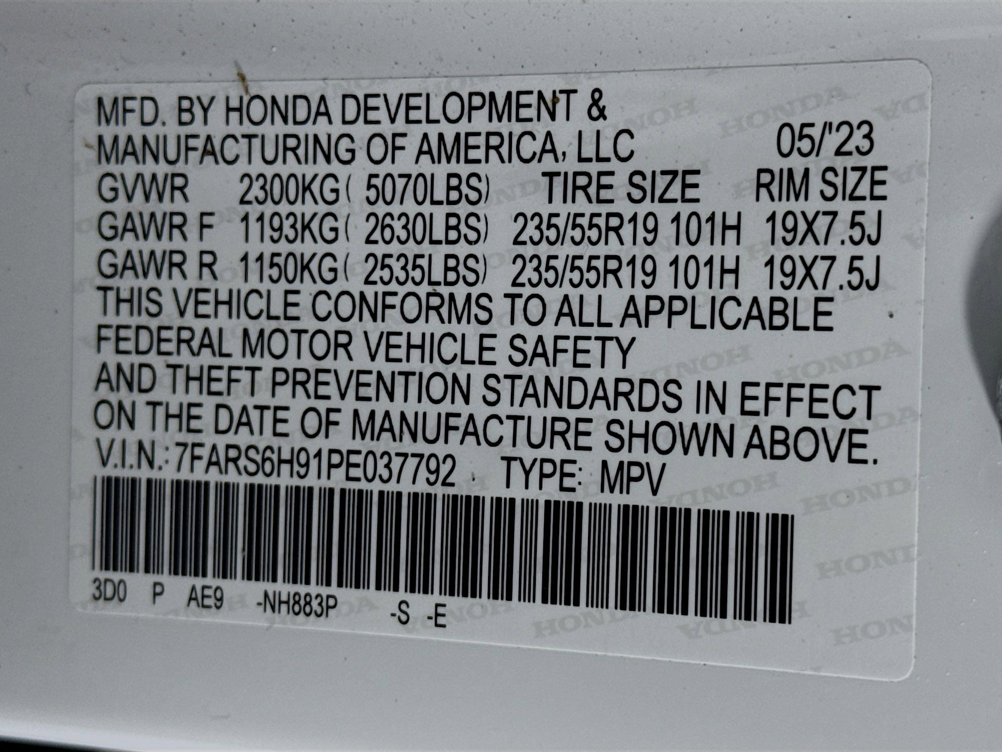 Certified 2023 Honda CR-V Sport Touring image 33