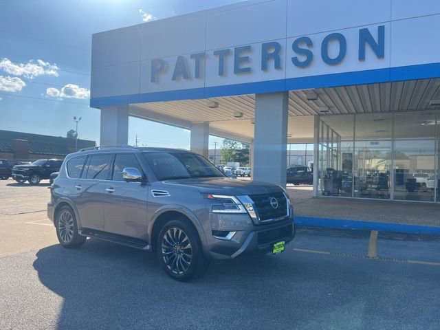 Used 2023 Nissan Armada Platinum w/ Captain's Chairs Package RWD image 1
