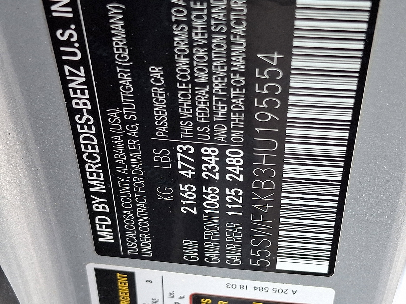 Certified 2017 Mercedes-Benz C 300 4MATIC Sedan image 29