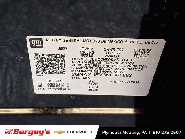 Certified 2022 Chevrolet Equinox LT image 41