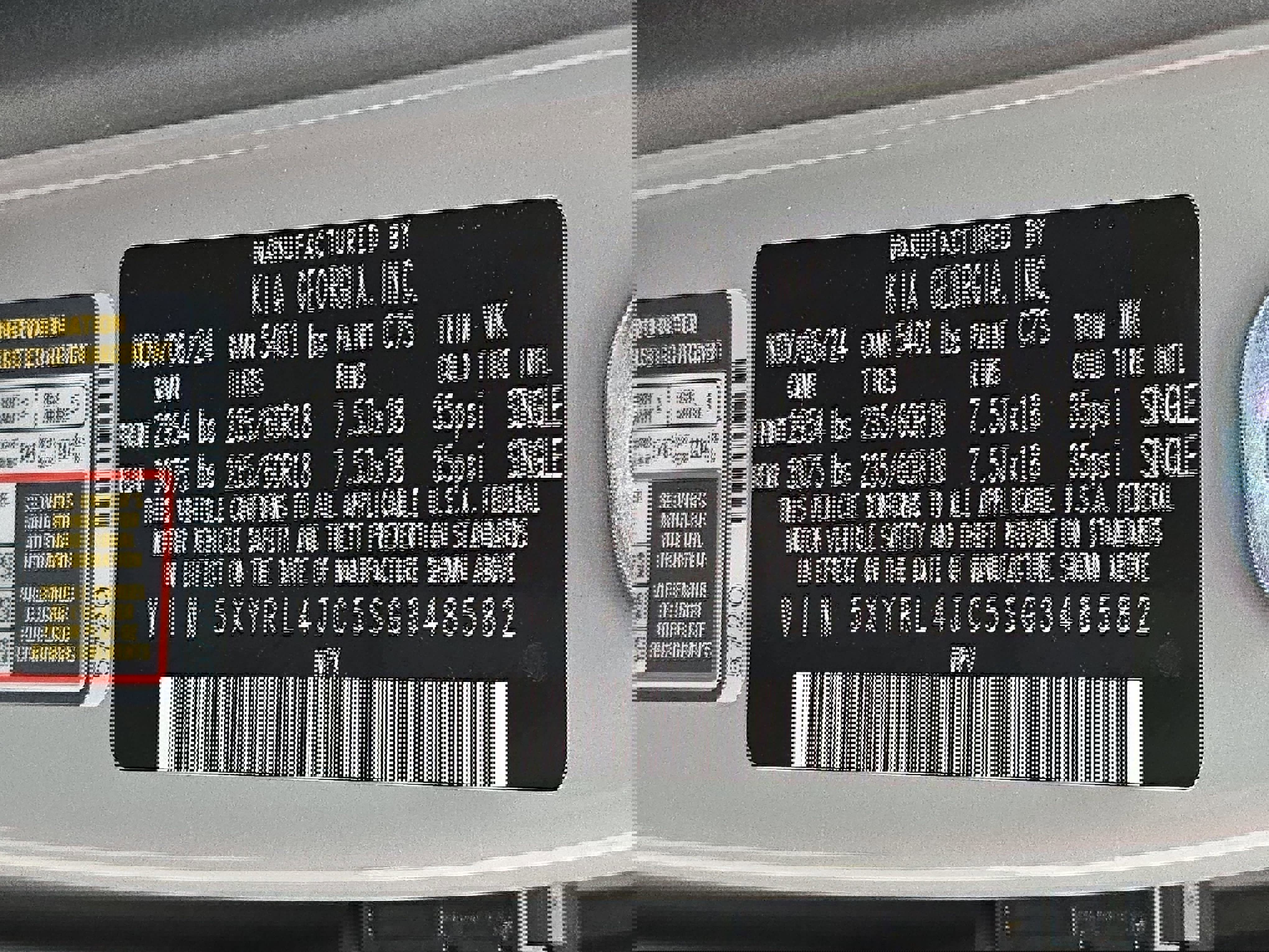 Used 2025 Kia Sorento S w/ Panoramic Sunroof Package image 36