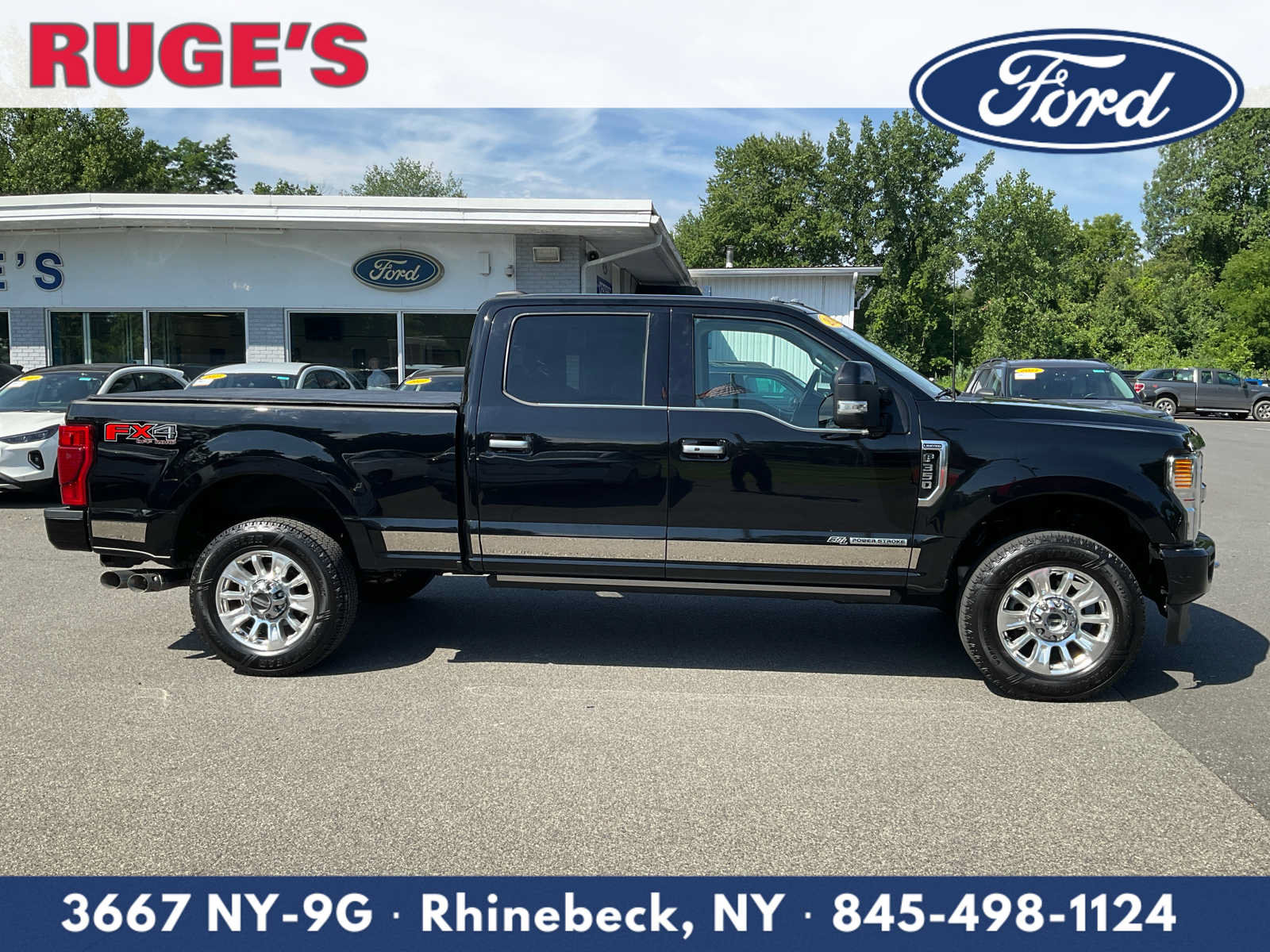 Used 2021 Ford F350 Limited w/ FX4 Off-Road Package AWD/4WD image 2