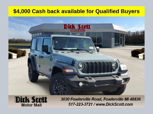 New 2026 Jeep Wrangler Unlimited Sport AWD/4WD 360° Tour