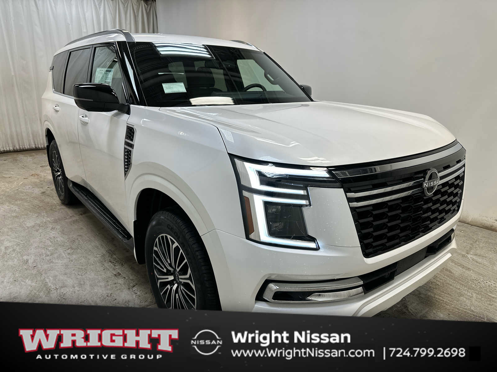 New 2025 Nissan Armada SL w/ Captain's Chari Seat Package