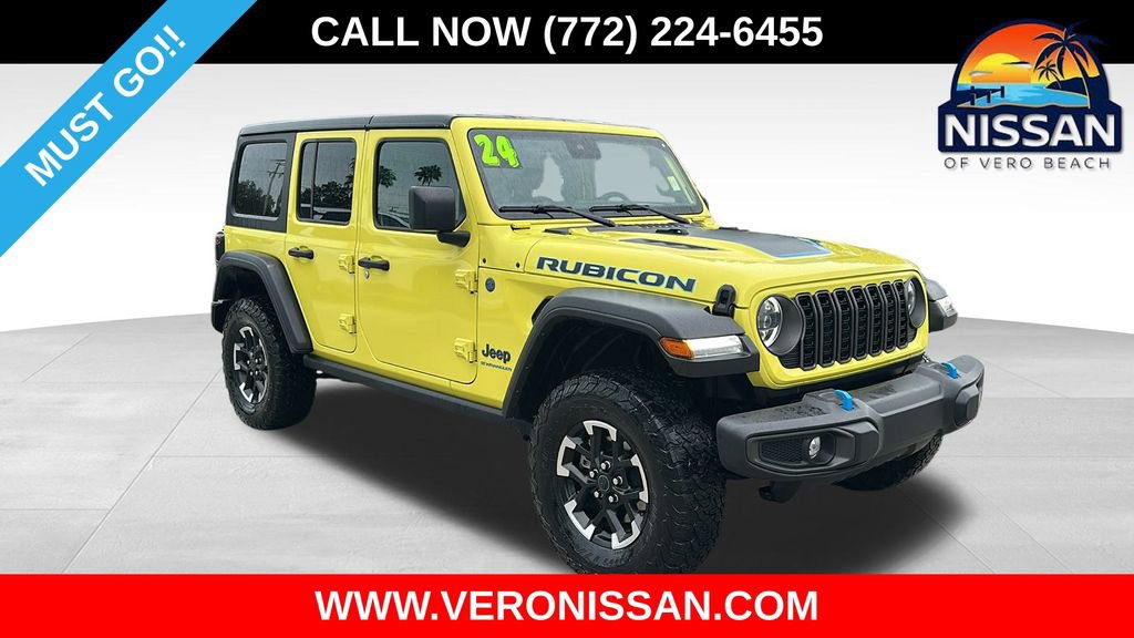 Used 2024 Jeep Wrangler Unlimited Rubicon 4xe