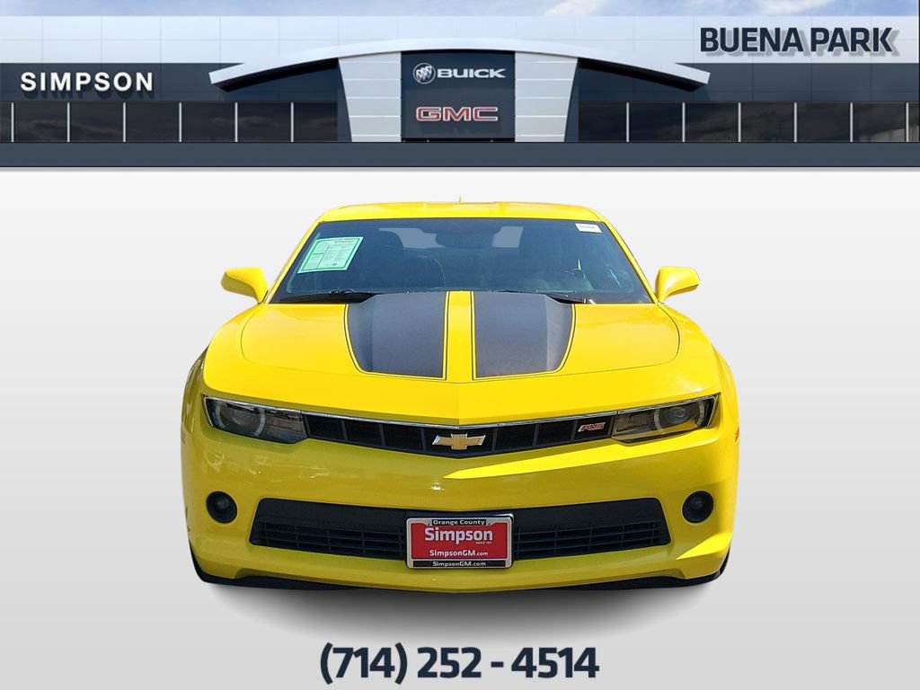 Used 2015 Chevrolet Camaro LT w/ RS Package RWD image 3