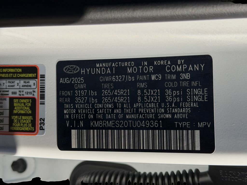 New 2026 Hyundai Palisade Calligraphy image 25