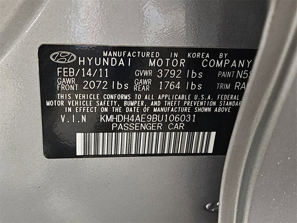 Used 2011 Hyundai Elantra GLS w/ Preferred Equipment Pkg 3 image 32