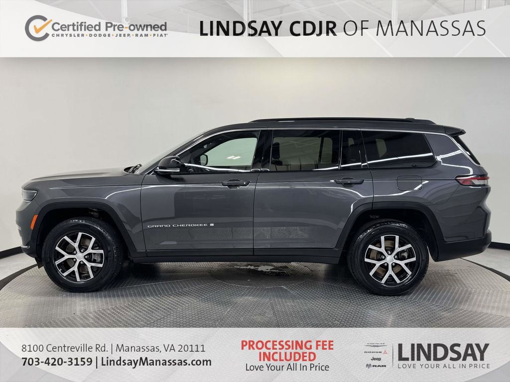 Certified 2025 Jeep Grand Cherokee L Limited w/ Luxury Tech Group II AWD/4WD image 6