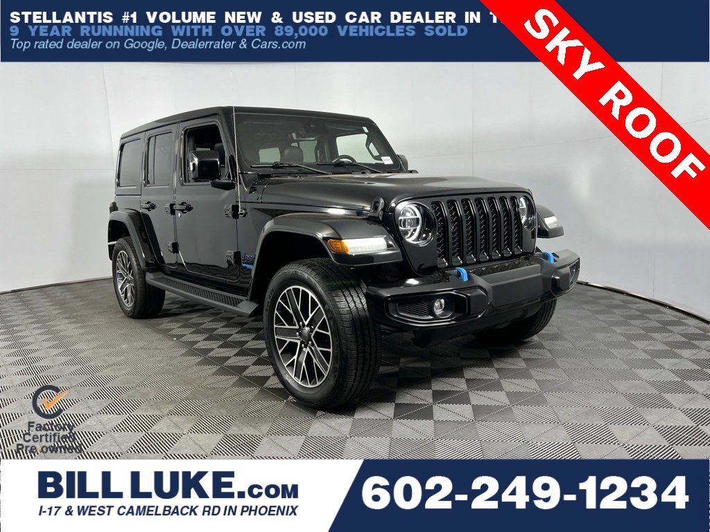 Certified 2022 Jeep Wrangler Unlimited Sahara
