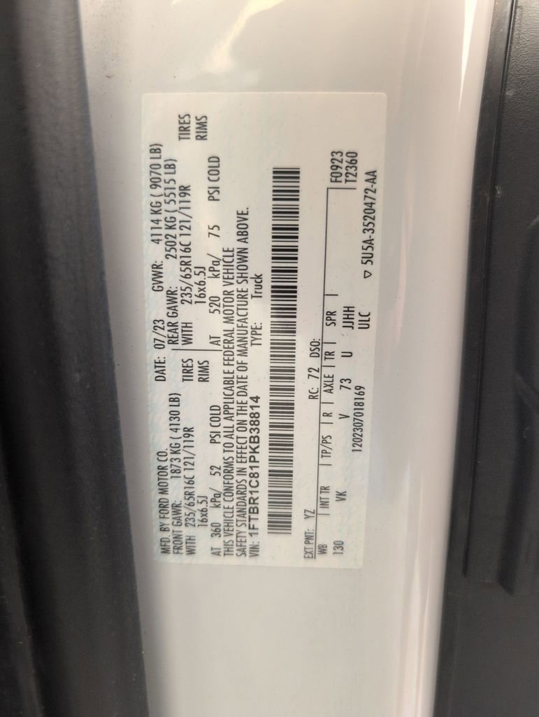 Used 2023 Ford Transit 250 Medium Roof w/ Load Area Protection Package RWD image 40