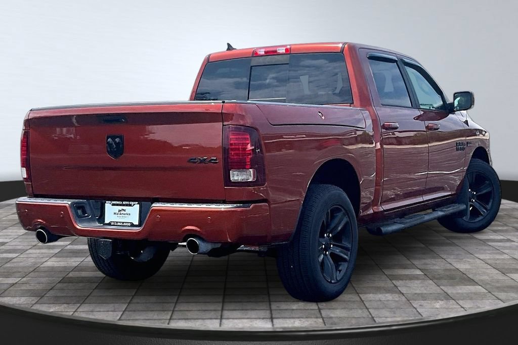 Used 2017 RAM 1500 Sport w/ Copper Sport Package AWD/4WD image 2
