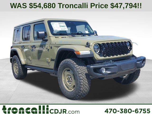 New 2026 Jeep Wrangler Unlimited Sport image 1