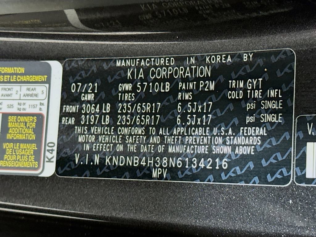 Used 2022 Kia Carnival LX image 35