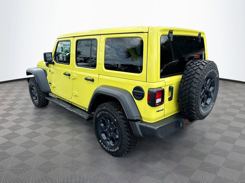 Used 2023 Jeep Wrangler Unlimited w/ Sun & Screen Package AWD/4WD image 8