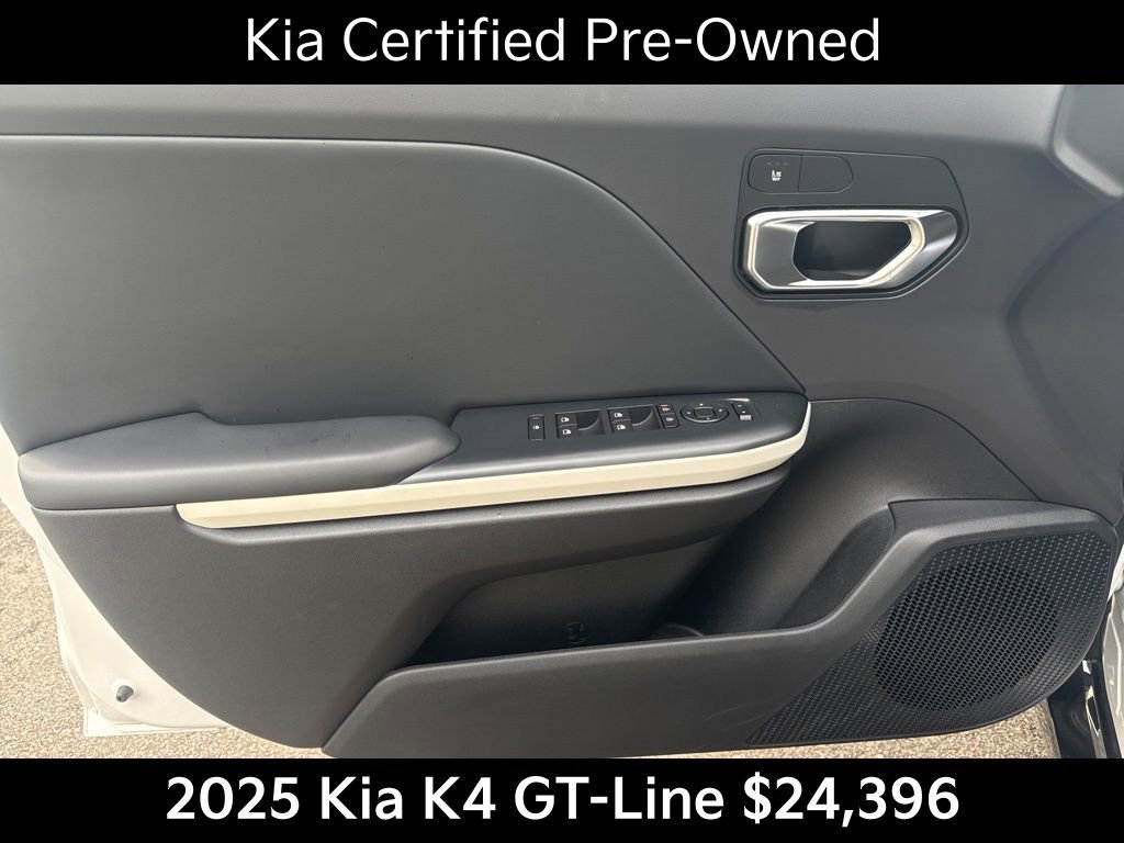 Certified 2025 Kia K4 GT-Line w/ GT-Line Sunroof Package image 12