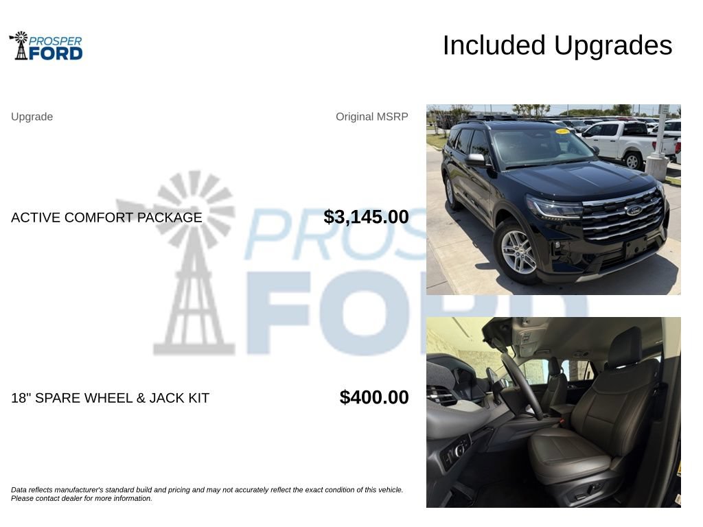 New 2026 Ford Explorer Active w/ Active Comfort Package RWD image 3