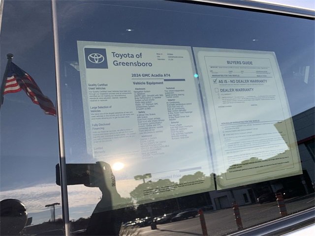 Used 2024 GMC Acadia AT4 w/ Luxury Package image 37