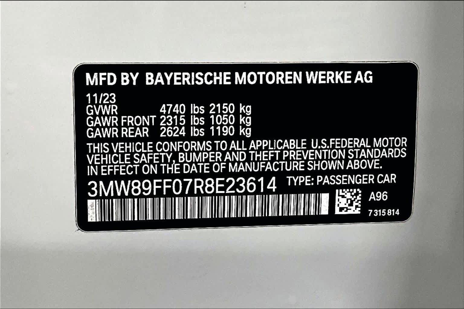 Used 2024 BMW 330i xDrive Sedan w/ Premium Package AWD/4WD image 37