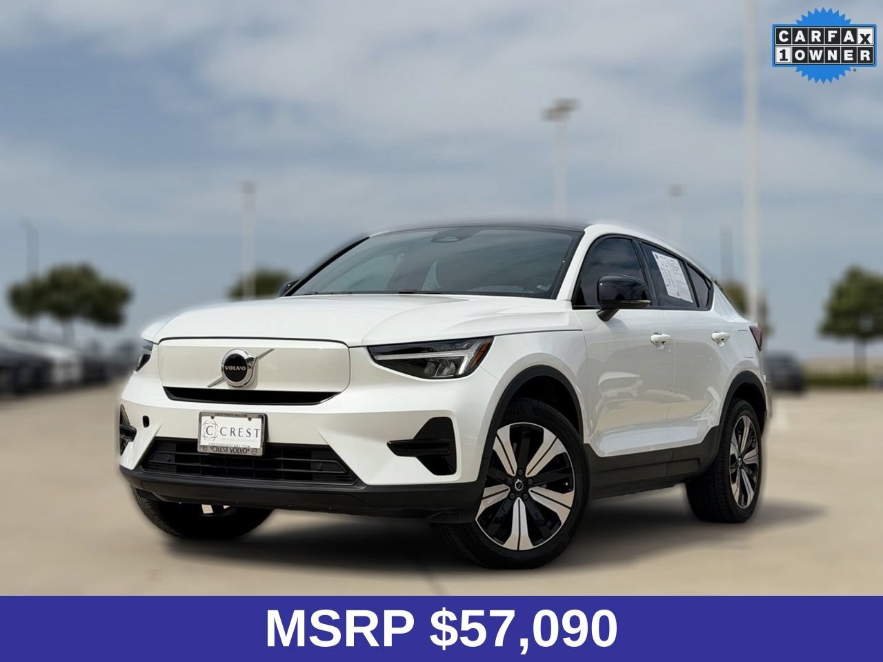 Certified 2023 Volvo C40 Recharge Core AWD/4WD image 3