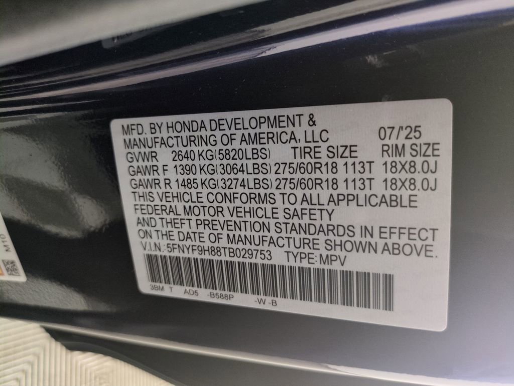 New 2026 Honda Passport TrailSport Elite image 30