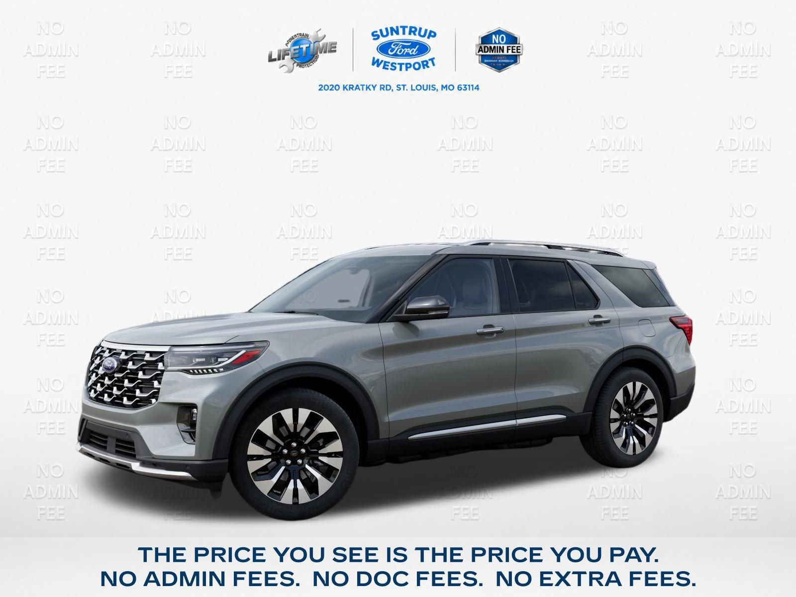 New 2027 Ford Explorer Platinum