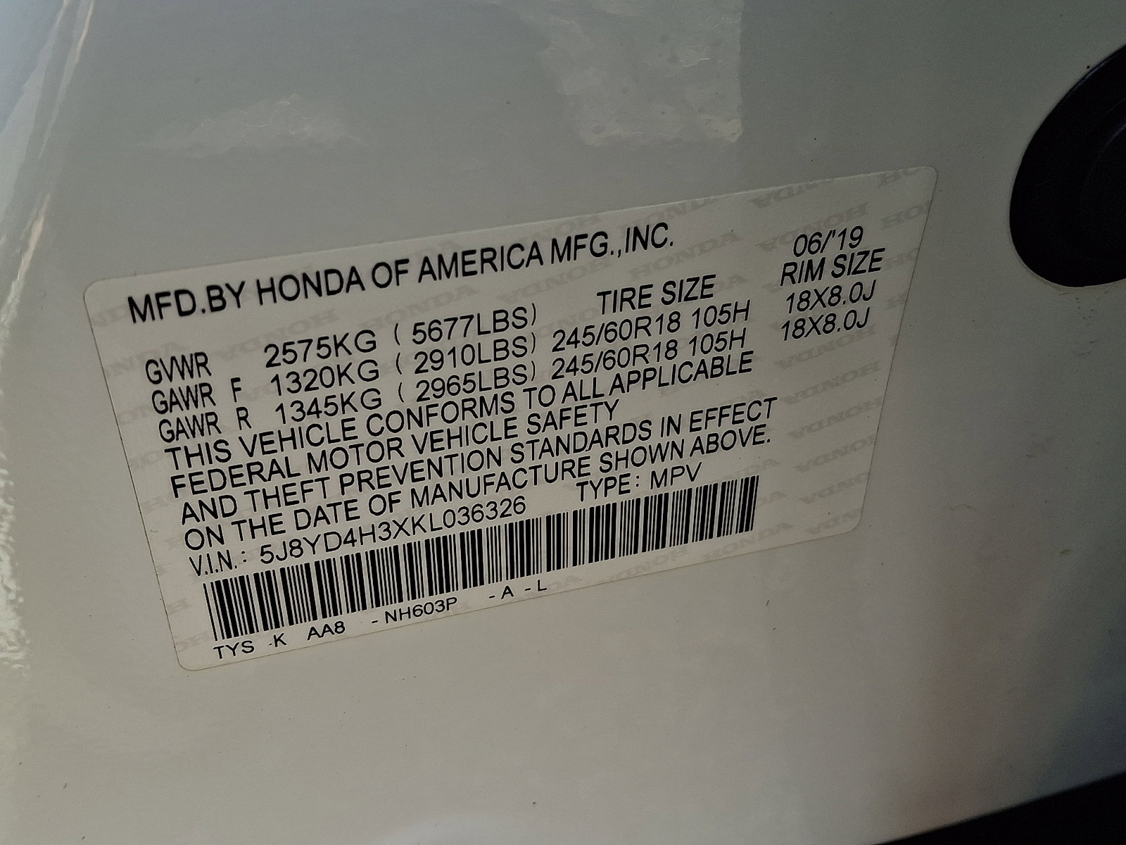 Used 2019 Acura MDX SH-AWD image 27