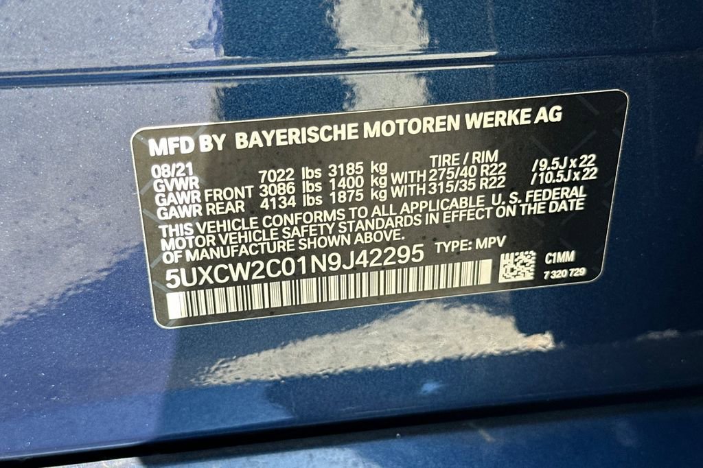 Used 2022 BMW X7 xDrive40i w/ M Sport Package image 36