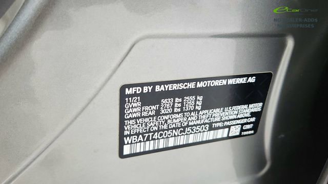 Used 2022 BMW 740i xDrive w/ M Sport Package AWD/4WD image 69