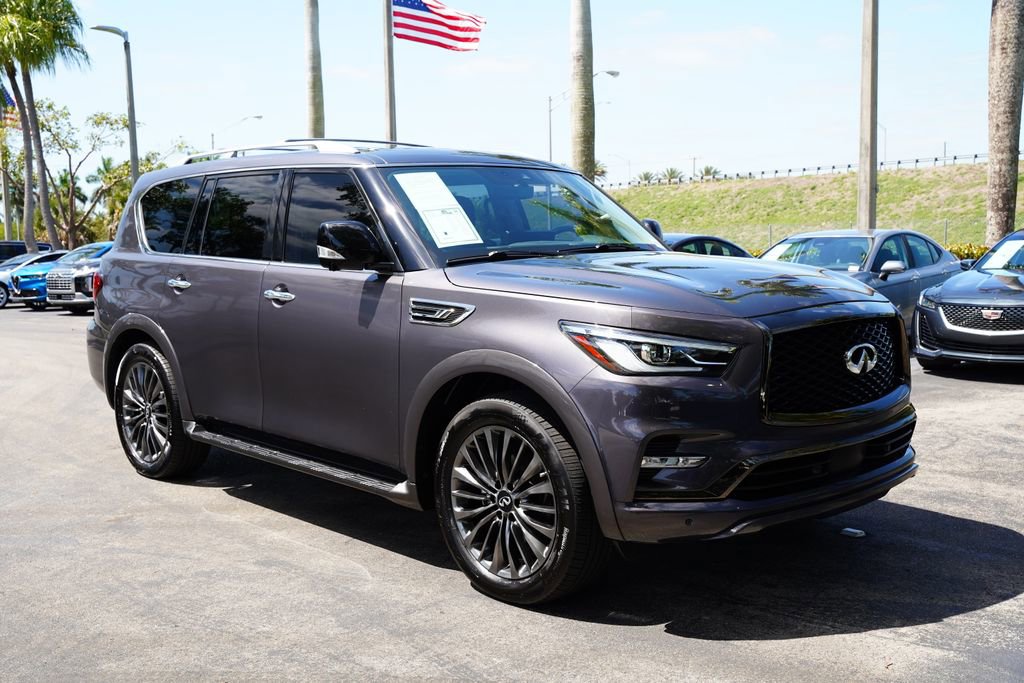 Used 2023 INFINITI QX80 Premium Select w/ Cargo Package RWD image 3