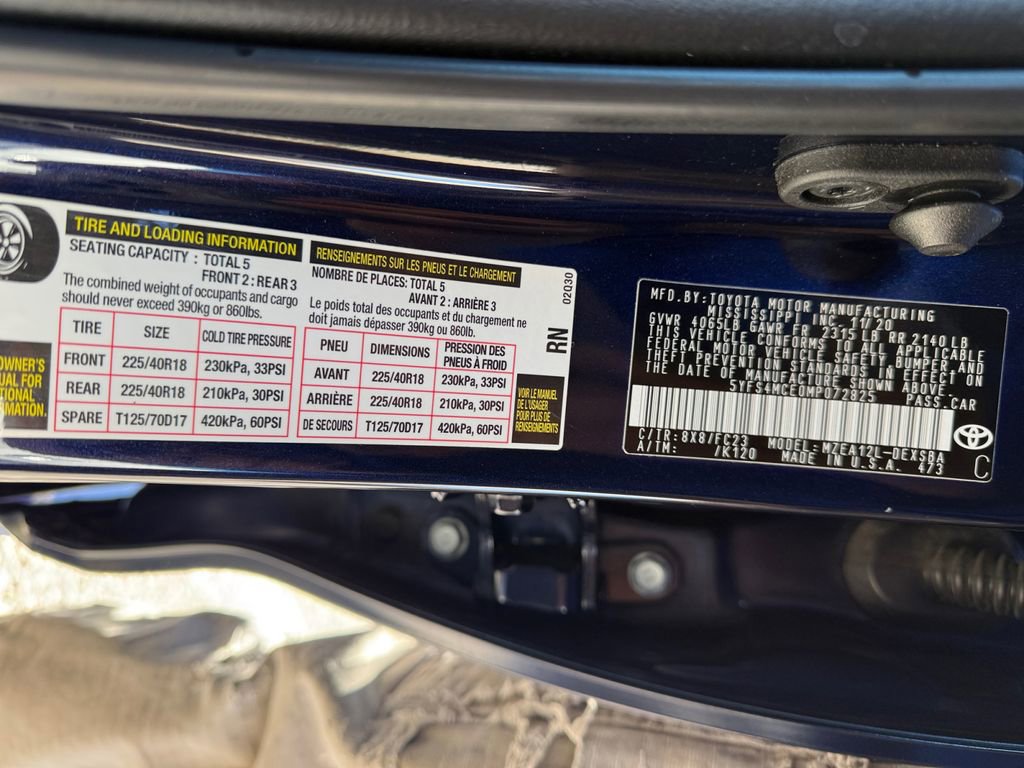 Used 2021 Toyota Corolla SE w/ Carpet Mat Package (TMS) image 20