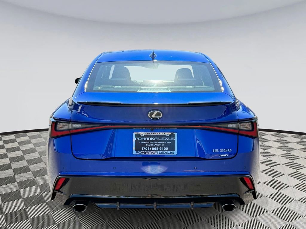 Used 2024 Lexus IS 350 F Sport w/ Blackout Package AWD/4WD image 3