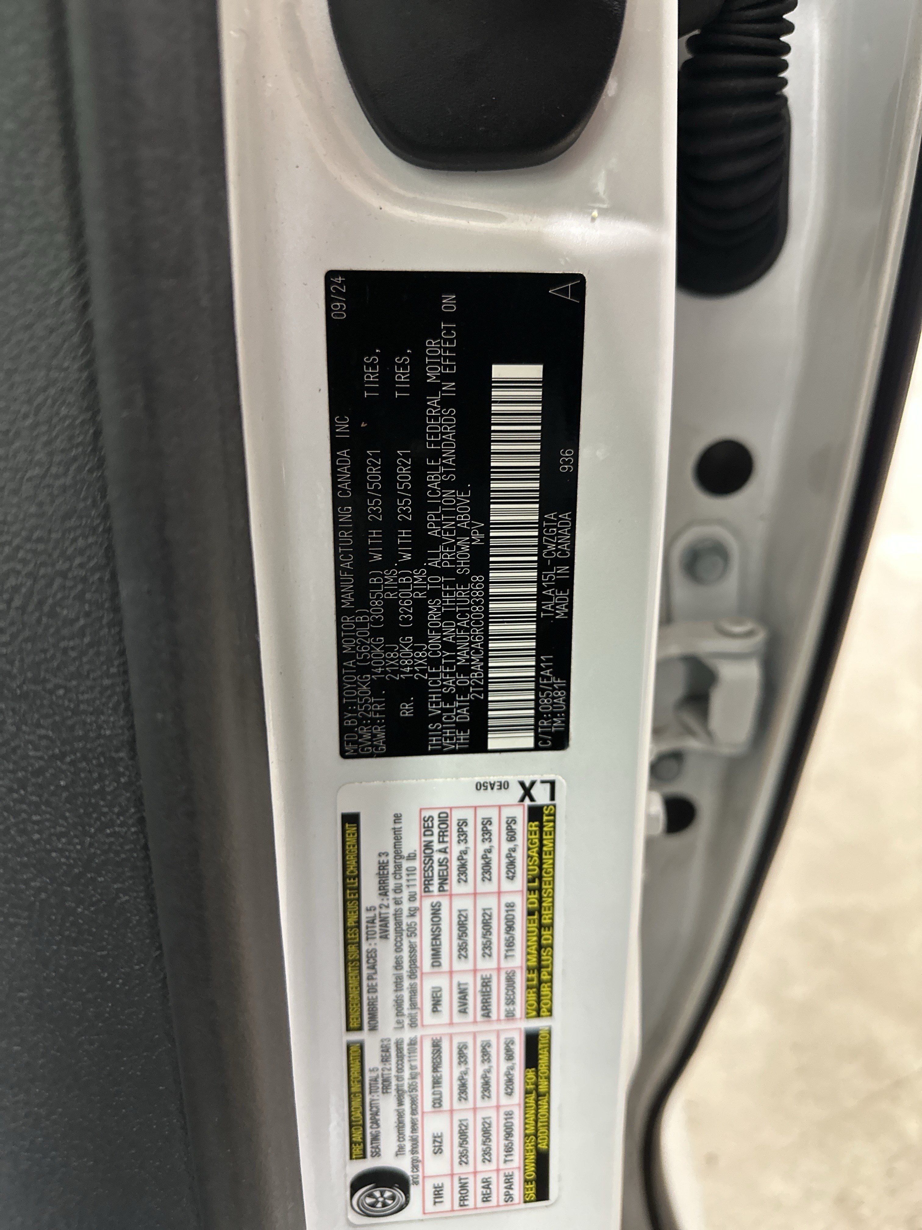 Certified 2024 Lexus RX 350 AWD w/ Premium Package w/ Convenience Package image 35