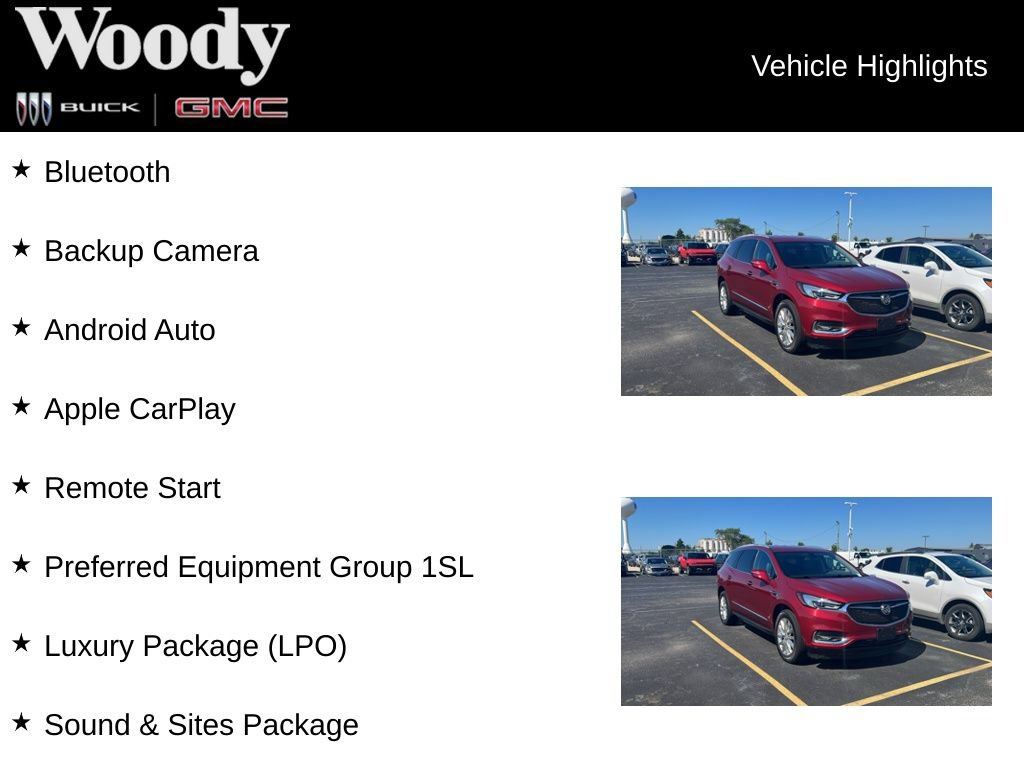 Certified 2020 Buick Enclave Essence w/ LPO, Luxury Package FWD image 3