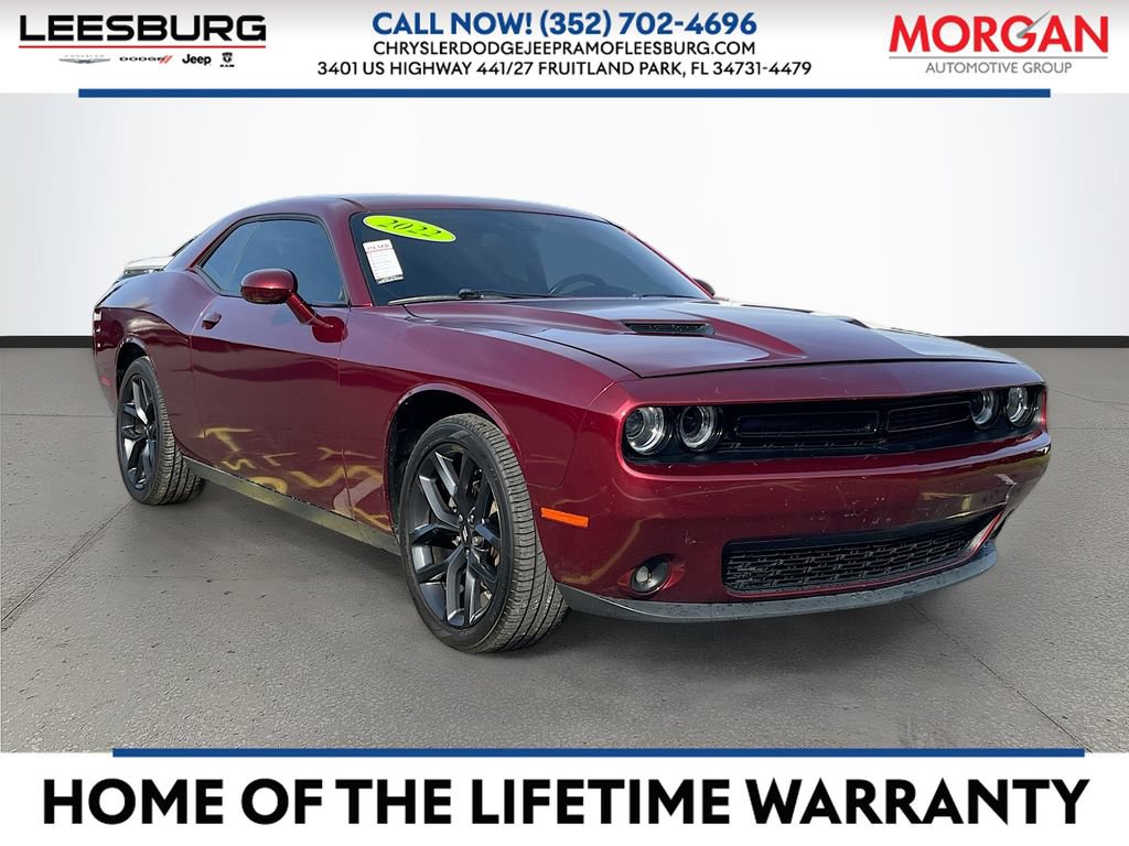 Certified 2022 Dodge Challenger SXT w/ Blacktop Package