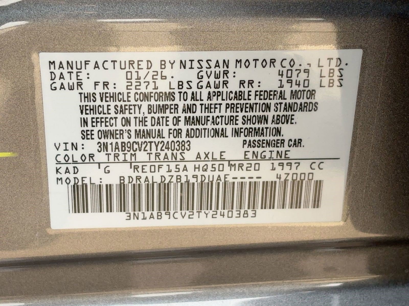 New 2026 Nissan Sentra SV w/ SV Convenience Package FWD image 20