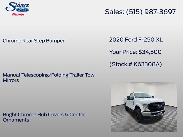 Used 2020 Ford F250 XL w/ Power Equipment Group image 33