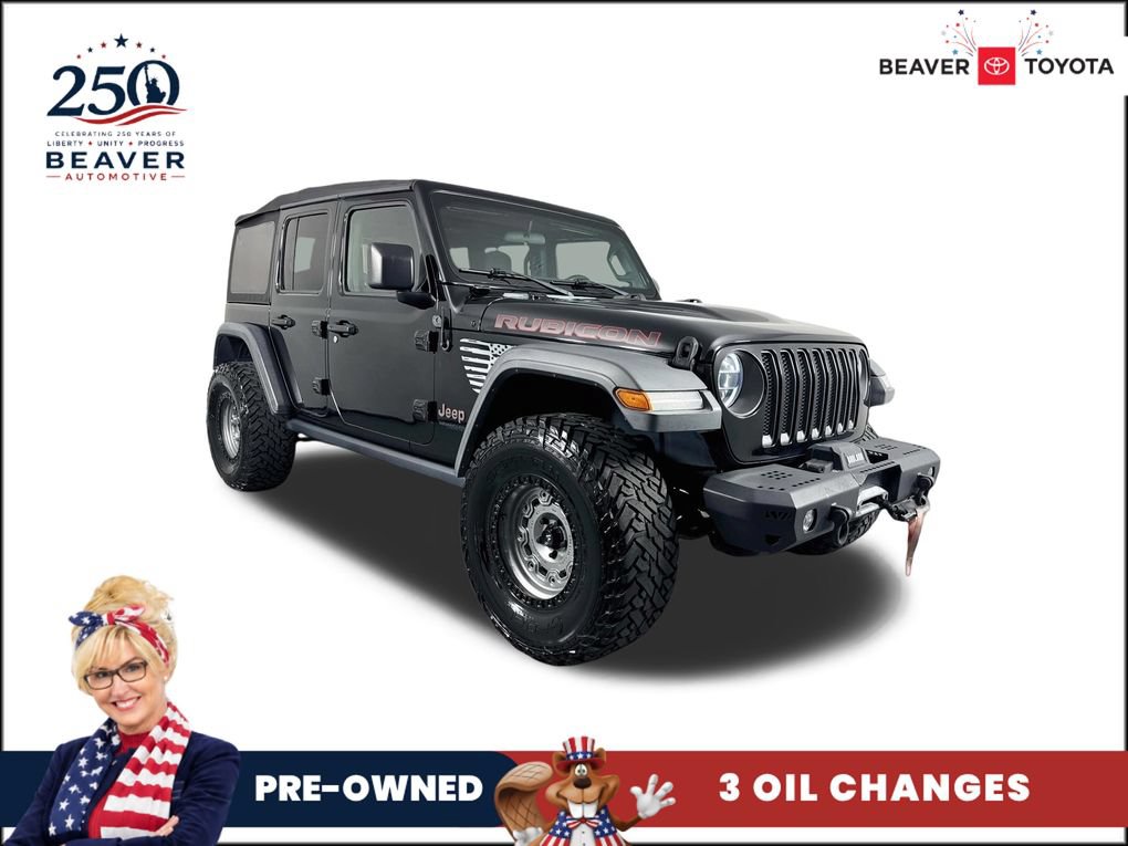 Used 2020 Jeep Wrangler Unlimited Rubicon w/ Steel Bumper Group AWD/4WD image 1