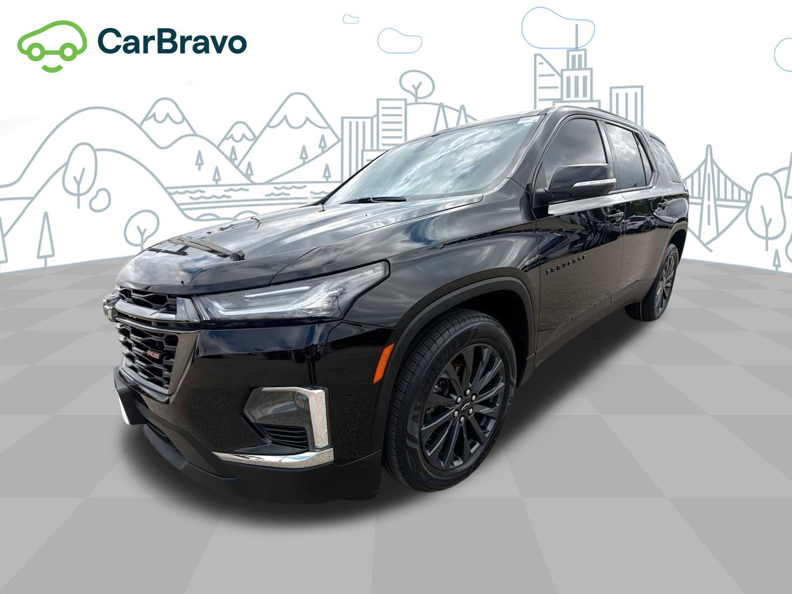 Certified 2023 Chevrolet Traverse RS w/ LPO, Floor Liner Package AWD/4WD image 1