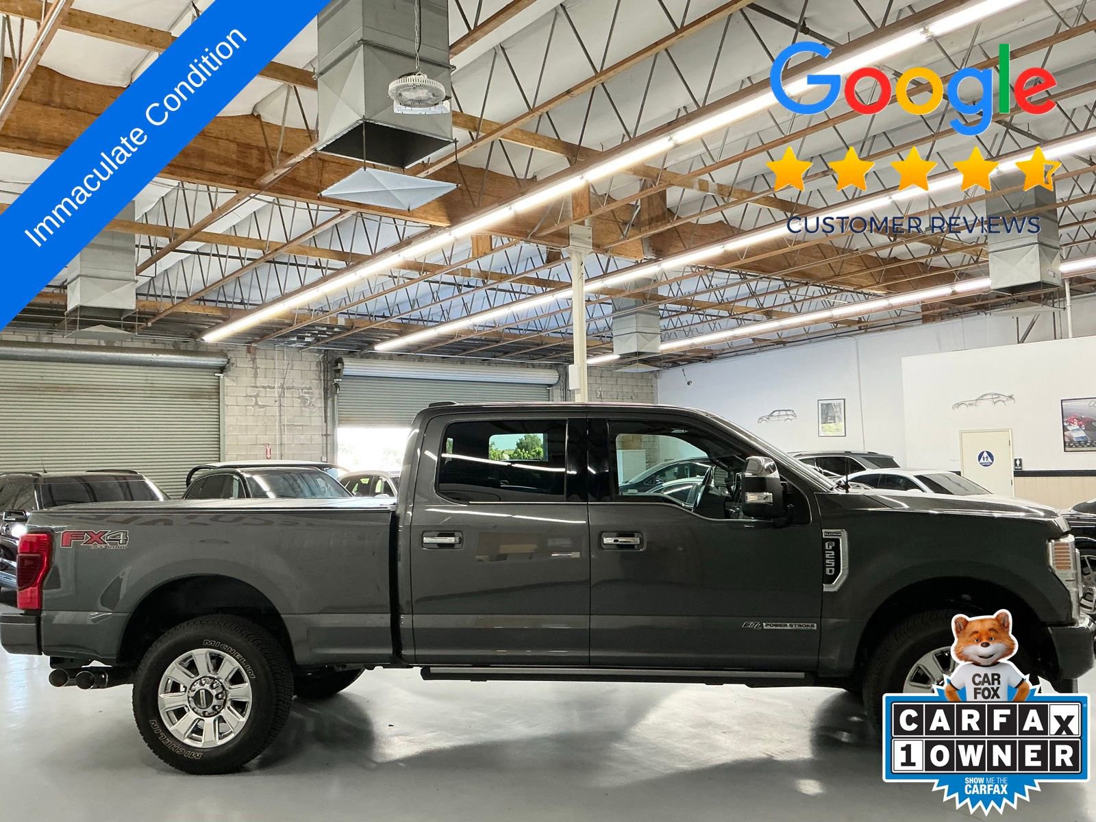 Used 2020 Ford F250 Platinum w/ FX4 Off-Road Package image 2